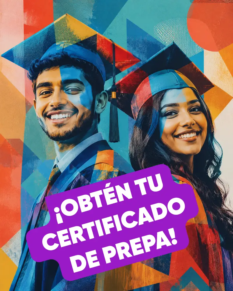 Estudiantes preparados para obtener su certificado de bachillerato mediante un examen
