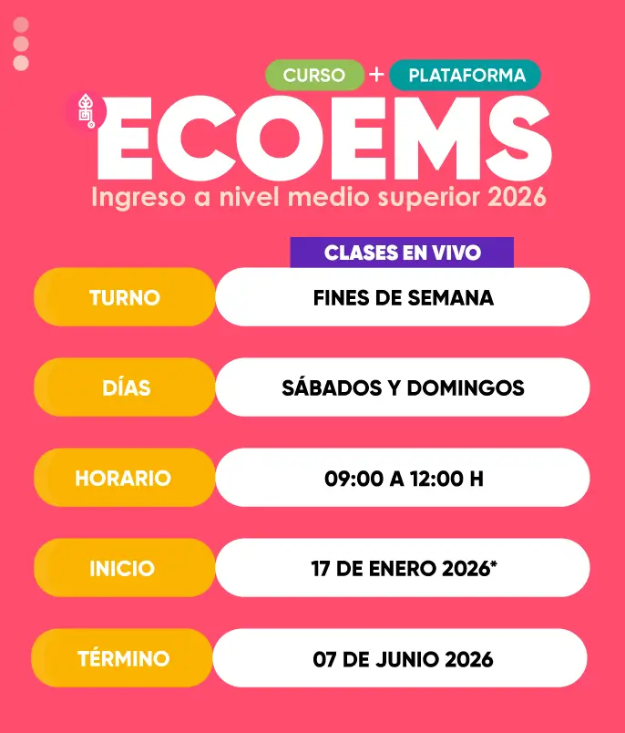 CURSO ECOEMS FINES DE SEMANA